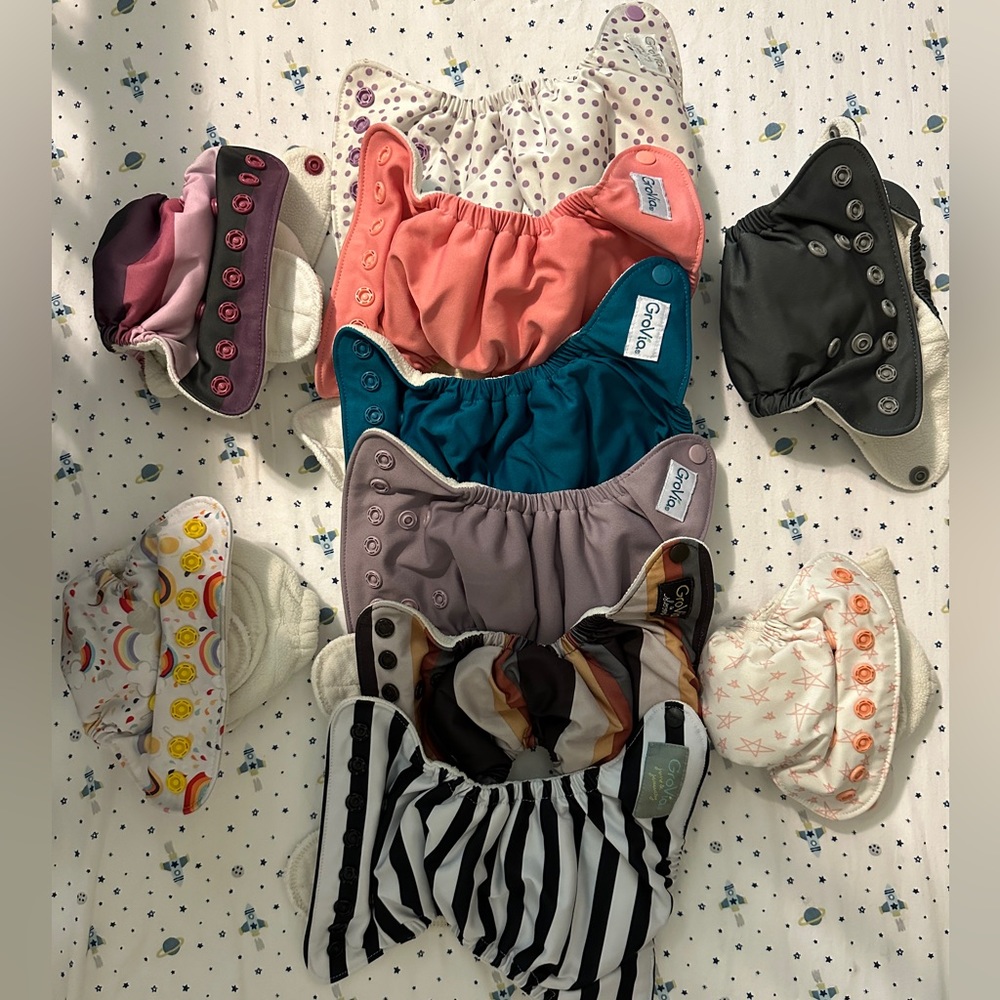 GroVia NB AIO Diapers